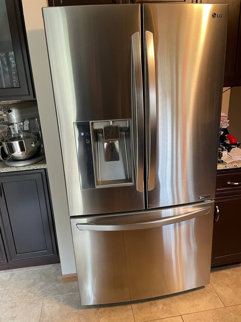 Refrigerator serviced by FixCore