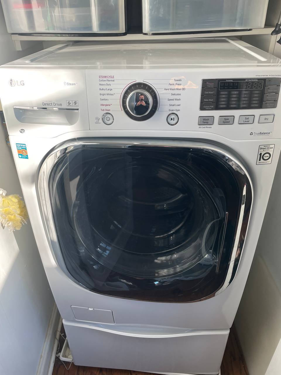 Front-load washer serviced by FixCore